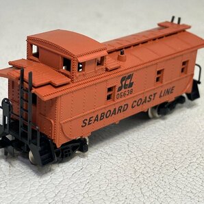 ATLAS アトラス？ SEABOARD COAST LINE CABOOSE 車掌車 貨車 Nゲージ marn-nbの画像3