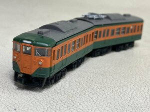 Bトレ 113系 湘南色 2両セット 箱なし Bトレインショーティ バンダイ marn-nb