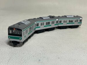 Bトレ 205系 埼京線 3両セット 箱なし Bトレインショーティ バンダイ marn-nb