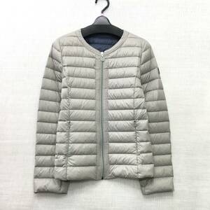 [ new goods 15000]M super light weight down jacket M size free shipping woman lady's eli none non color light down genuine article feathers gray ju