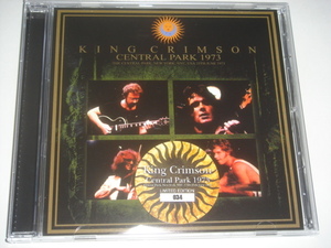 KING CRIMSON ★ CENTRAL PARK 1973 ★ 1973 Live ★【CD+Bonus DVD】