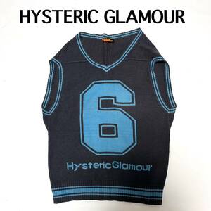 HYSTERIC GLAMOUR ヒステリックグラマー　ニットベスト ベスト レディース　トップス　