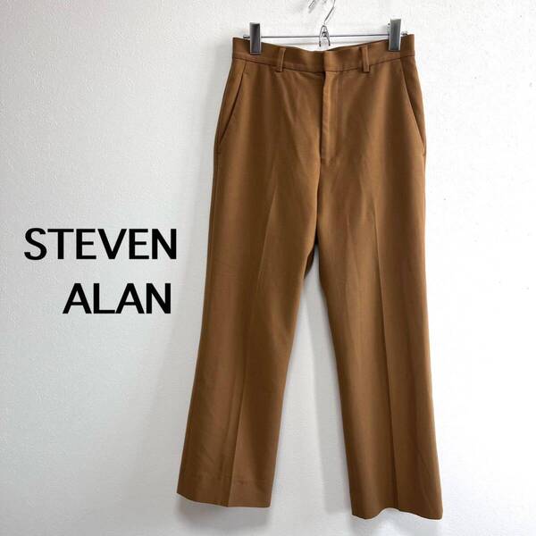 スティーブンアラン　アンクルパンツ　パンツ　トラウザーパンツ　クロップドパンツ　茶 Steven Alan レディース