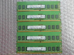 124 SK hynix ディスクトップ用 4GB PC4-2133P 5枚セット 動作OK