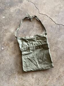 [ the vintage ] 40's AMERICAN RED CROSS hbt apron bag