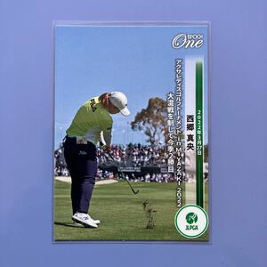 EPOCH One JLPGA 女子プロゴルフ　西郷真央選手カードB