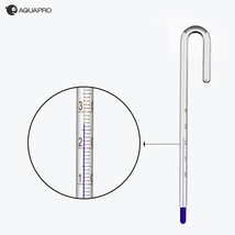 水槽用 水温計 温度計 掛け式 ガラス製 0~40℃ 厚さ10mm用_画像3