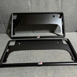 * mat black custom number frame GR sport specification *