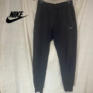 00's NIKE スウェットパンツ スモールスウォッシュロゴ グレー Mサイズ