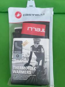 どや！売切り！レッド！カステリ【Castelli THERMOFLEX WARMER】アームウォーマー/Ｓサイズ