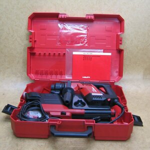 【中古品】HILTI ヒルティ ロータリー ハンマードリル TE5 TE5-DRS 100V SDS 集塵システム ハンマドリル ドリル 鉄工 コンクリート 穴あけ