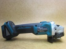 makita マキタ 100mm充電式ディスクグラインダ GA404DN 18V コードレス 砥石寸法 100×6×15mm 本体のみ グラインダー 電動工具 研削 2_画像2