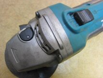 makita マキタ 100mm充電式ディスクグラインダ GA400D 14.4V コードレス 砥石寸法 100×4×15mm バッテリ BL1430付 電動工具 研削 研磨_画像9