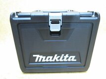 未使用 makita マキタ 充電式インパクトドライバ TD173DXAP オーセンティックパープル 18V 6.0Ah バッテリ2個・ケース付 充電器なし_画像4