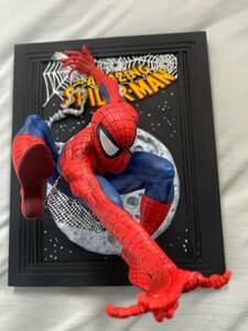 NECA マーベル アメイジングスパイダーマン コレクターズクラブ 2003 マクファーレン スタチュー 3Dポスター風 