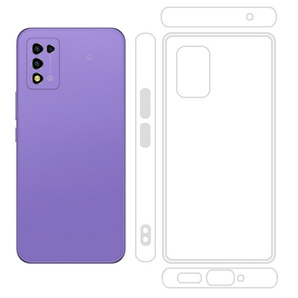 ZTE Libero 5G III three 透明 ソフト TPU ケースの画像1