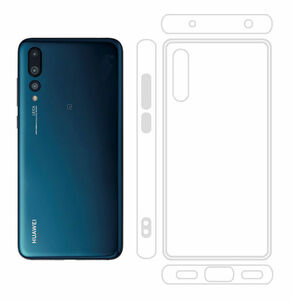 Huawei P20Pro HW-01K 透明 ソフト TPU ケース