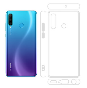 Huawei P30 Lite 透明 ソフト TPU ケース