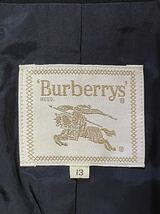 バーバリー Burberrys セットアップ スーツ ダブルスーツ 三陽商会 レディース Lサイズ ム129_画像9