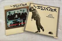 ☆中古レコード　THE SELECTER ２枚　Too Much Pressure . Celebrate The Bullet 　USA盤_画像1