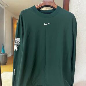 【完売商品！！】NIKE ナイキ NOCTA ノクタ GOLF ゴルフ メンズ クルーネック トップ 緑 グリーン XXLサイズの画像1