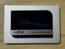 【1TB・内蔵用SSD】Crucial MX500Series CT1000MX500SSD1 1000GB 2.5inch SATA SSD ※中古・ジャンク品③_画像1