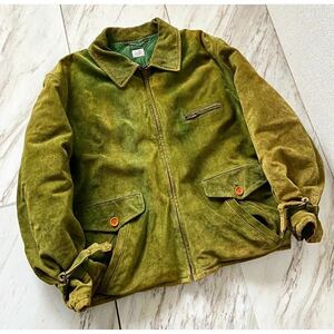 vintage ヴィンテージ ビンテージ 1989a/w 80s 90s c.p.company シーピーカンパニー massimo osti マッシモオスティ 緑 レザージャケット