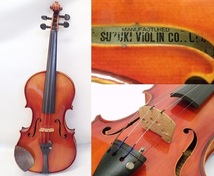 3181[A]ハードケース・弓付き♪SUZUKI VIOLIN◆鈴木バイオリン/特No.2 1965年/ヴィンテージ/弦楽器/現状渡し_画像1