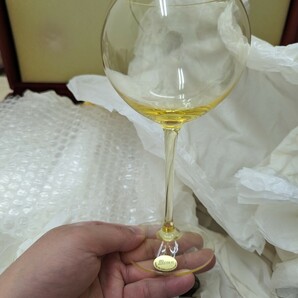 モーゼル crystal MOSER クリスタルガラス ワイングラス ブランデーグラス 酒器 6客セット 共箱付・未使用 タンブラーの画像8