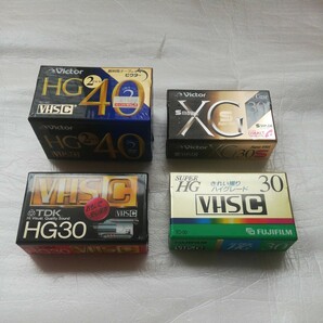 VHS Cビデオテープ メーカ色々 5本セット未開封品 の画像1