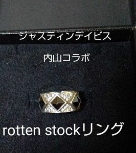 ジャスティンデイビス×内山コラボJ×U【rotten stockリング１４号 