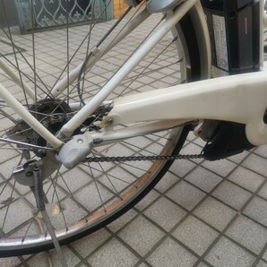 【手渡し希望】ブリヂストン 電動アシスト自転車 アシスタポルク AP662 ホワイト 動作確認済の画像7