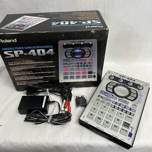 【ジャンク品】　Roland　ローランド　SP-404　サンプラー　PORTABLE POWER-SAMPLER WITH EFFECTS　音響機器