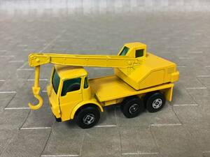 m 63】MATCHBOX マッチボックス No.63 DODGE CRANE TRUCK ミニカー 当時物 レトロ 昭和レトロ レア物 希少 ヴィンテージ