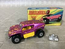 m30】折れあり！MATCHBOX マッチボックス No.30 BEACH BUGGY ミニカー 当時物 レトロ 昭和レトロ レア物 希少 ヴィンテージ_画像1