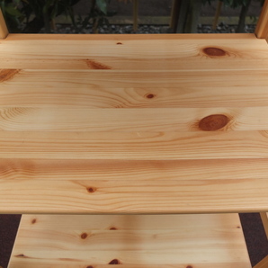MUJI 無印良品 パイン材 ユニットシェルフ 4段 木製シェルフ 棚 サイドボード ラック ※直接引き取り可能商品の画像4