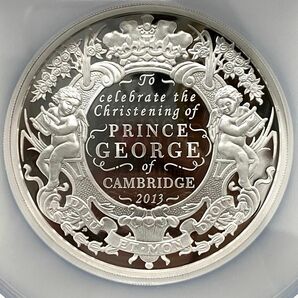 【最高鑑定】2013年 イギリス 初期500枚 銀貨 NGC PF70 UC 10ポンド 銀貨 アンティーク モダン コイン