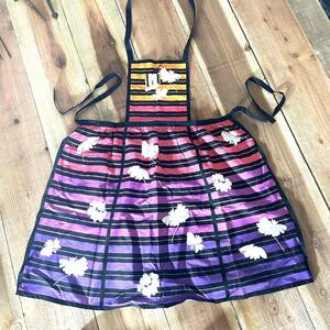 [1 jpy exhibition ] tag attaching Eve sun rolan apron (B3499)