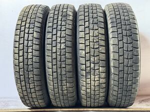 A442 2019製 DUNLOP WINTER MAXX 145/80R13 スタッドレスタイヤ　4本　7分山