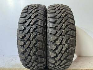 送料無料　A492 2022製 ナンカン　NK 4X4WD M/T FT-9 165/65R14 中古　ノーマルタイヤ　 マッドタイヤ　2本セット　イボ付き