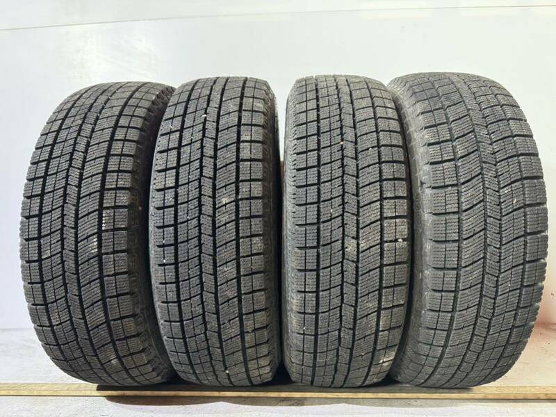 送料無料　A525 2023製 NANKANG ICE ACTIVA AW-1 195/65R15 91Q 中古　スタッドレスタイヤ　4本セット バリ山