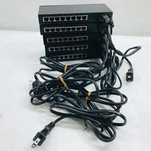 中古動作品5個セットIO DATA Gigabit対応8ポートスイッチングハブ ETG-ESH08NBの画像2