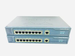 ２台セット　CISCO/シスコ Catalyst 2940 series WS-C2940-8TT-S　通電OK