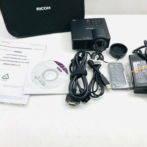 ★中古動作品 美品 RICOH 投影機 超小型 PJ WXC1110 リコー プロジェクターの画像2