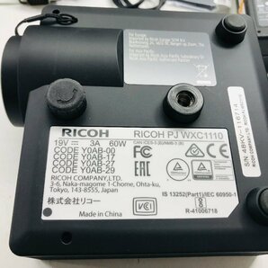 ★中古動作品 美品 RICOH 投影機 超小型 PJ WXC1110 リコー プロジェクターの画像4