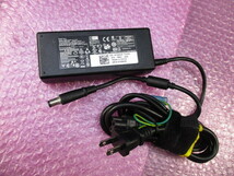 ノートPC用ACアダプター/DELL/LA90PM111など/19.5V/4.62A【動作品】【電源ケーブル付属】　外径７.５ミリ　　センターピン_画像1