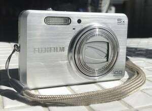 富士フイルム FINEPIX J150w シルバー バッテリー付属 動作未確認 デジタルカメラ デジカメ コンデジ コンパクトデジタルカメラ