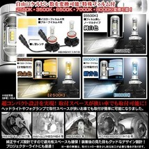 X-TRAIL/ティアナ/NV200/H8/H9/H11/H16/X3 PHILIPS 12000ルーメンLEDヘッドライト&フォグランプ_画像3