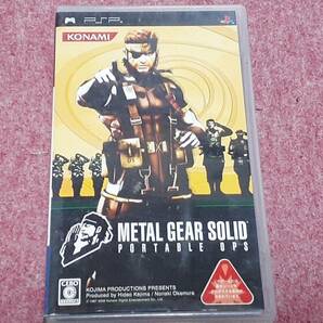 ◎ ＰＳＰ 【ＭＥＴＡＬ ＧＥＡＲ ＳＯＬＩＤ ＰＯＲＴＡＢＬＥ ＯＰＳ】箱付き/説明書なし/動作保証付の画像1