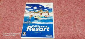 ◎　Wii　【Wii　Ｓｐｏｒｔｓ　Ｒｅｓｏｒｔ】箱/説明書/動作保証付/2枚までクイックポストで送料185円